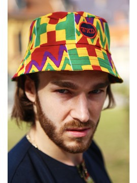 BOB hat "Kente" waxkundadesign