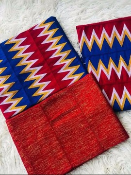 African kente/ Ashanti Bonwire Kente -Hand woven