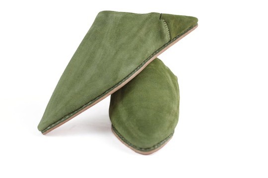 Handmade original leather slipper