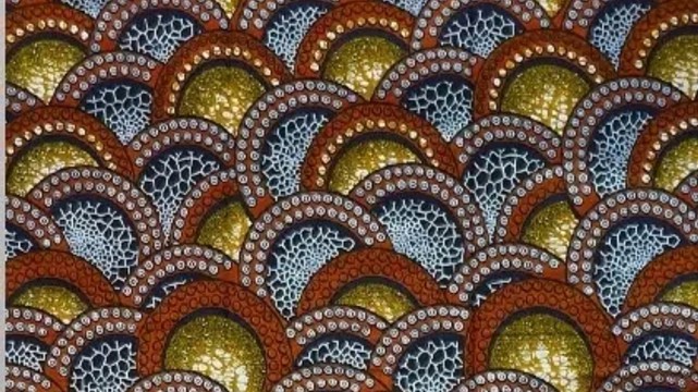 Coupon de Tissu Wax Africain Haute Qualité