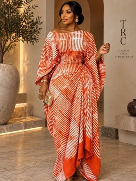 Robe mouchoir asymétrique