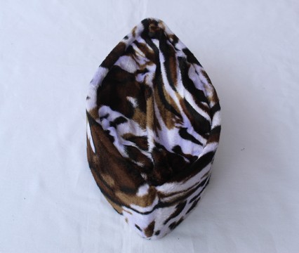 Animal Print Velvet Cap, Hausa Cap, Igbo Cap, Fulani Hat, African Mens Hat