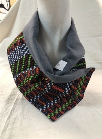 COLLAR / SCARF adjustable merlot