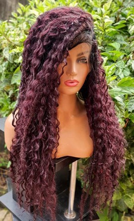 Boho dreadlocks wig,  full lace 30inches
