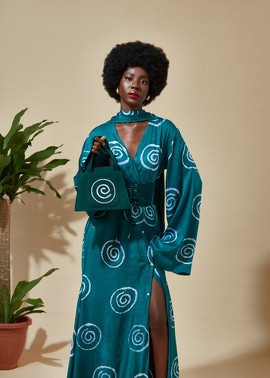 Omu Silk Dress