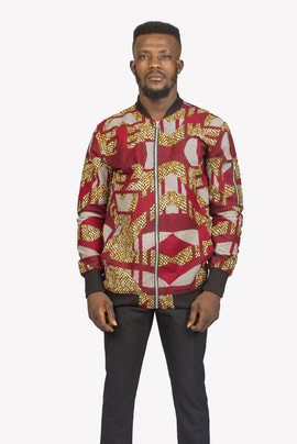 Bomber Jacket, Ankara Bomber Jacket, Veste Bomber Imprimé Africain, Ankara Unisexe Bomber