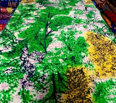 Africa print fabric, Ankara Fabrics (6 yards)