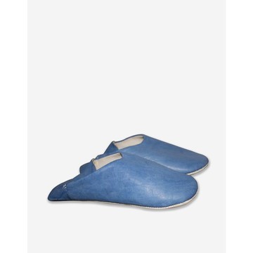 Babouche en cuir original fait main