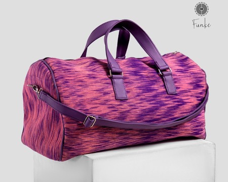 Kanvô Purple travel bag