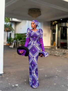 Robe Ankara de luxe pour femme | Mode africaine élégante