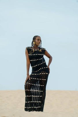 Crochet dress cori handmade