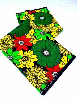 joke Ankara fabric pure cotton wax 6yards