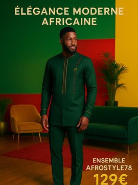 Élégance Moderne Africaine – Afrostyle78 ✨