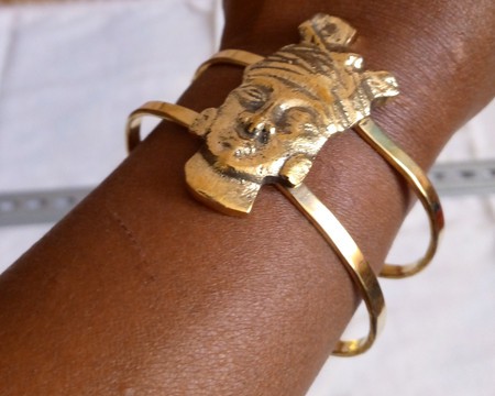Bracelets africains/ manchettes en laiton/ bracelet africain
