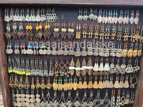 50 Brass earrings , brass and bone earrings , Wholesale brass earrings
