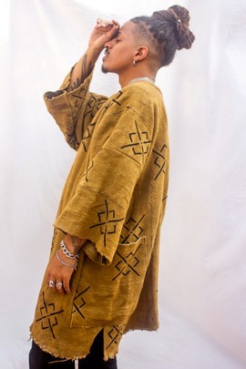 Forest Bogolan Cloak (Pre-Order)