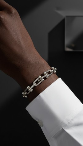 Le bracelet lien souverain UNITY (argent)