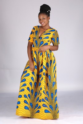 African Print Dress