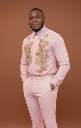 Luxury pink shirt