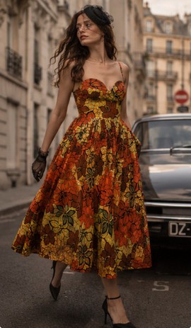 robe maryline  NYFW