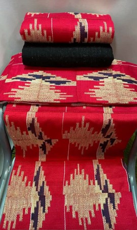 African kente/ Ashanti Bonwire Kente -Hand woven
