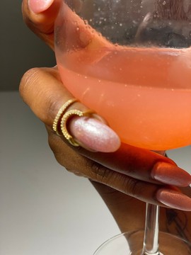 CROWN NAILS RING