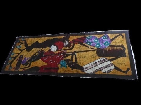 tableau batik seine du village029