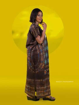 African print kaftan