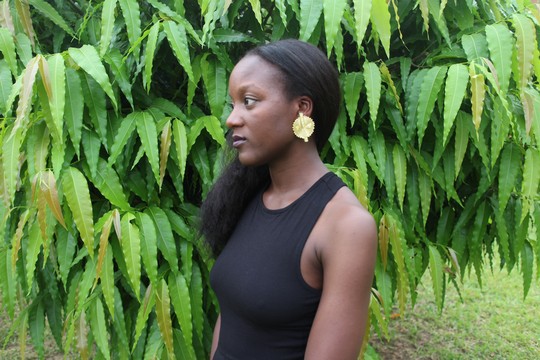 Akan inspired earrings
