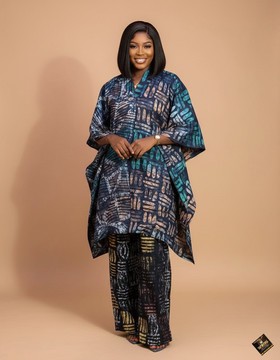 Ensemble deux pièces Shalewa en batik