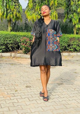 Gown for ladies | Midi dress| Fitted dress