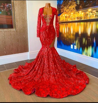 Sextet, exceptional cute red prom dress