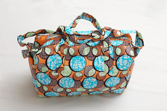 Handmade Wax Pastel Changing Bag
