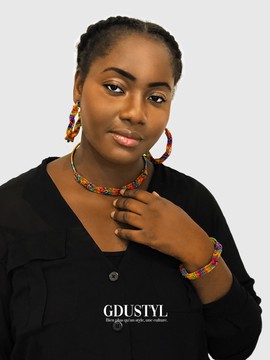 Bracelet "Twisted silk"