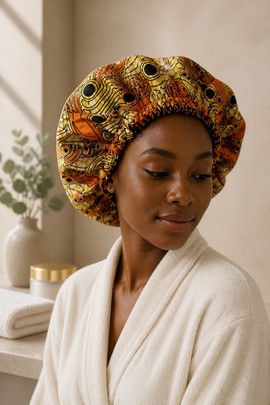 WAX AND SATIN CAP SIZE L
