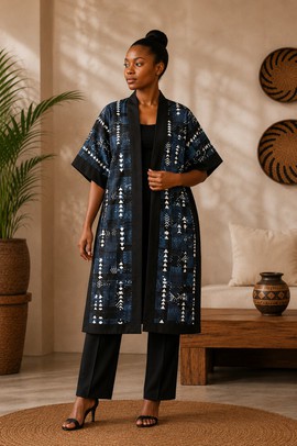 Kimono Wax "Éclat Africain"