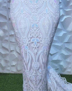 Tissu dentelle 5 mètres