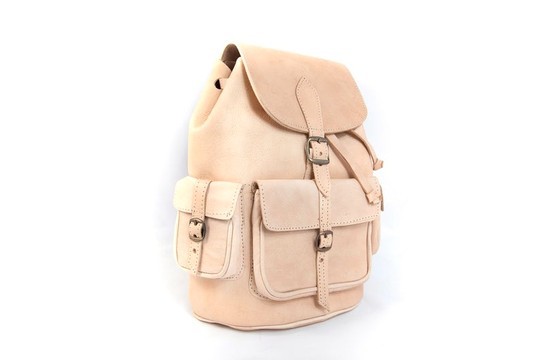 Sac fait main en cuir véritable artisanale