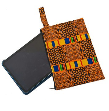 African Colorful Tribal Print Padded iPad/Tablet Carrying Case