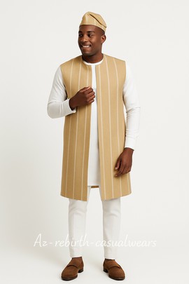 Men's 3-piece African kaftan