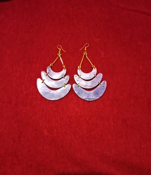 Bones earrings, African earrings, handmade earrings, Africa jewelry.