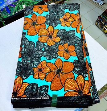 Ankara Wax Fabric 6 yards/African Fashion/ African fabric/ African dress