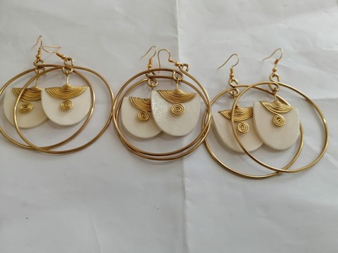 African earrings/ women jewelry/ handmade earrings