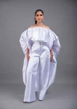 KESE WHITE PANT SET