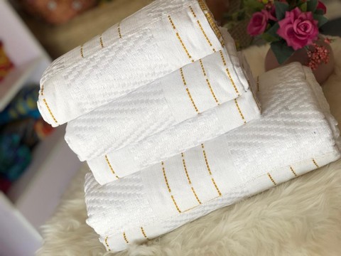 Ashanti Bonwire Kente -Hand woven