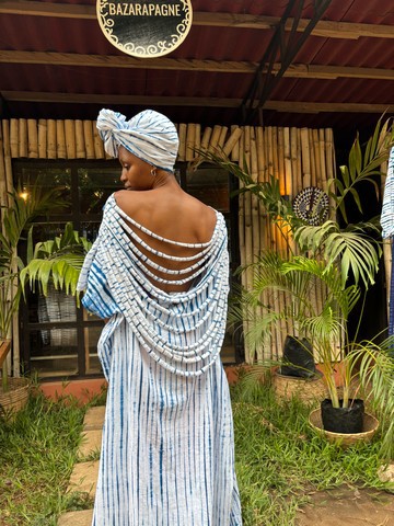 Robe boubou africaine Ange