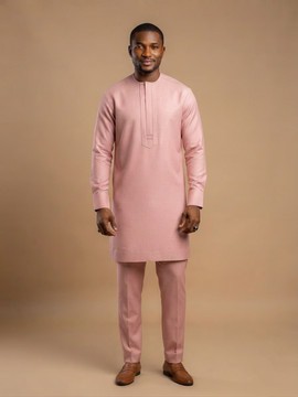 Green Agbada set