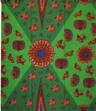 COUPON FABRIC WAX AFRICAN
