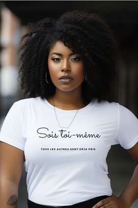 T-shirt - "Sois toi-même"
