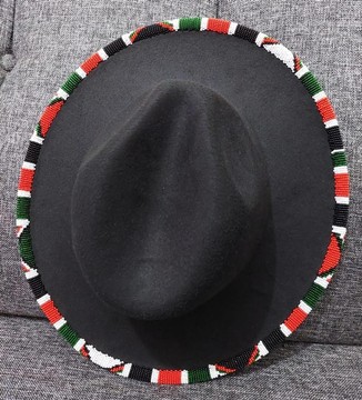 Chapeau Fedora, fedora perlé, chapeau de plage, chapeau d'été